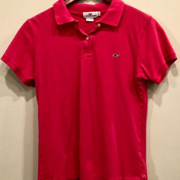 Vineyard Vines Hot Pink Polo Shirt - Picture 2 of 5